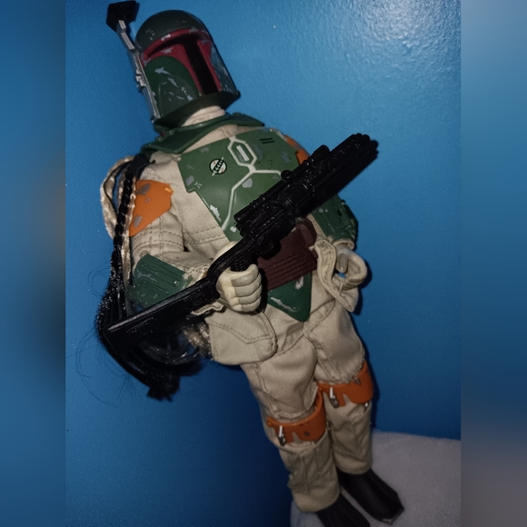 Vintage 1998 Lucas Film LTD. Star Wars Action Collection BOBA FETT 12" Pre-owned - Picture 3 of 9